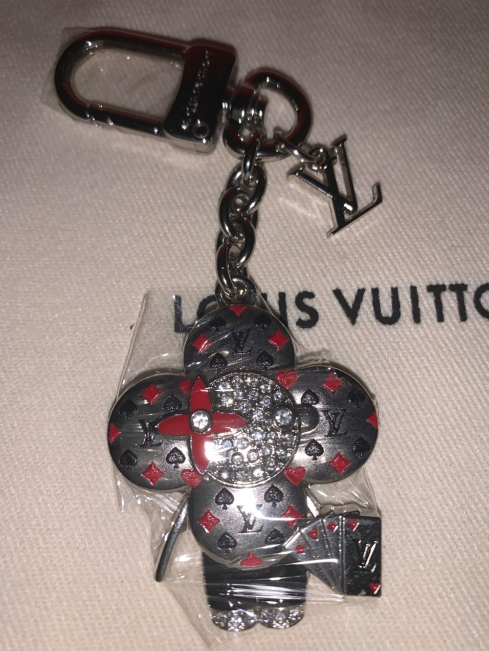 Vivienne monogram bag/purse charm keychain